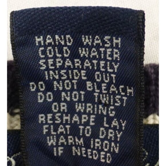 Brooks Brothers Pima Cotton Ribbed Sweater Vest Navy Blue White Trim Preppy Clas - Picture 3 of 6